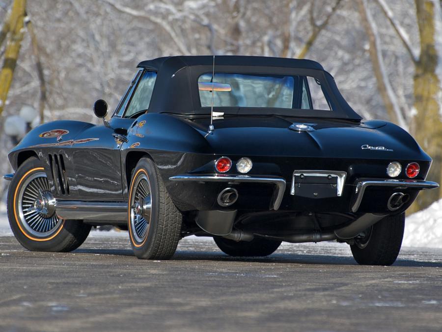  Chevrolet Corvette Stingray 327 Convertible 1965 года  (фото 7 из 8)